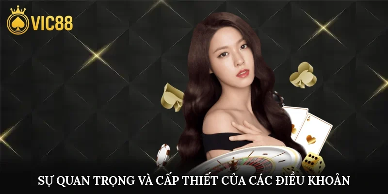 Tìm hiểu về sự quan trọng và cấp thiết của các điều khoản nhà cái