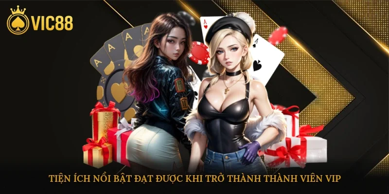 Tiện ích nổi bật đạt được khi trở thành thành viên VIP